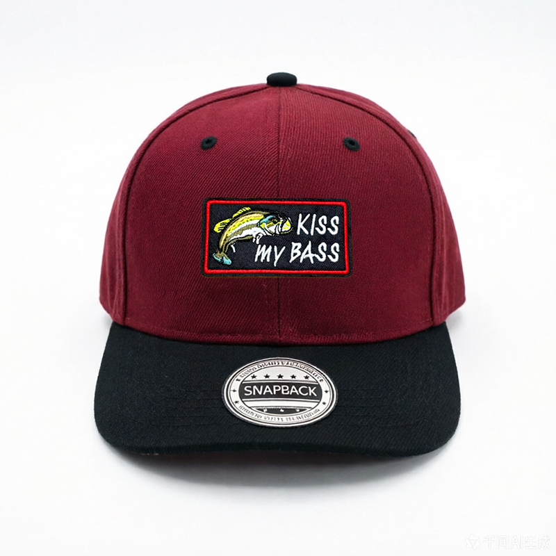 Embroidery Kiss - Neue Unisex-Kappe mit Kiss My Bass-Stickerei,