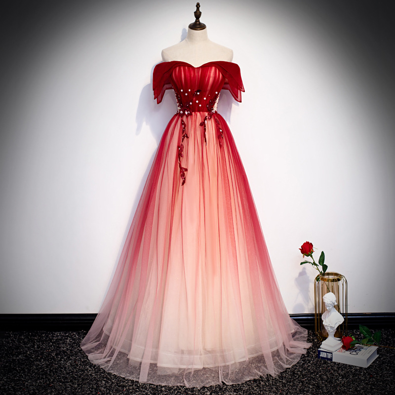 Embroidery Gradient - Träger-Toast-Kleid für die Braut 2026, neuer