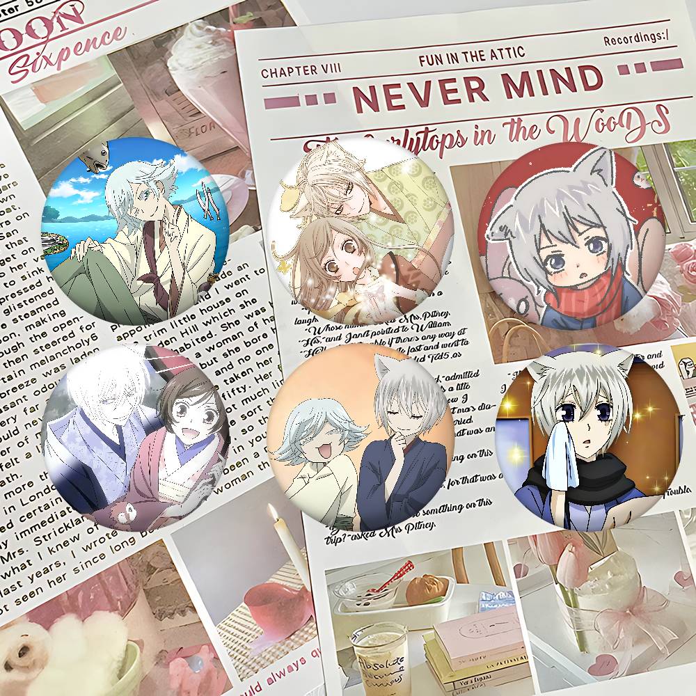 Embroidery Kiss - Kamisama Kiss Cover Broschen Lustige Meme-Anstecker