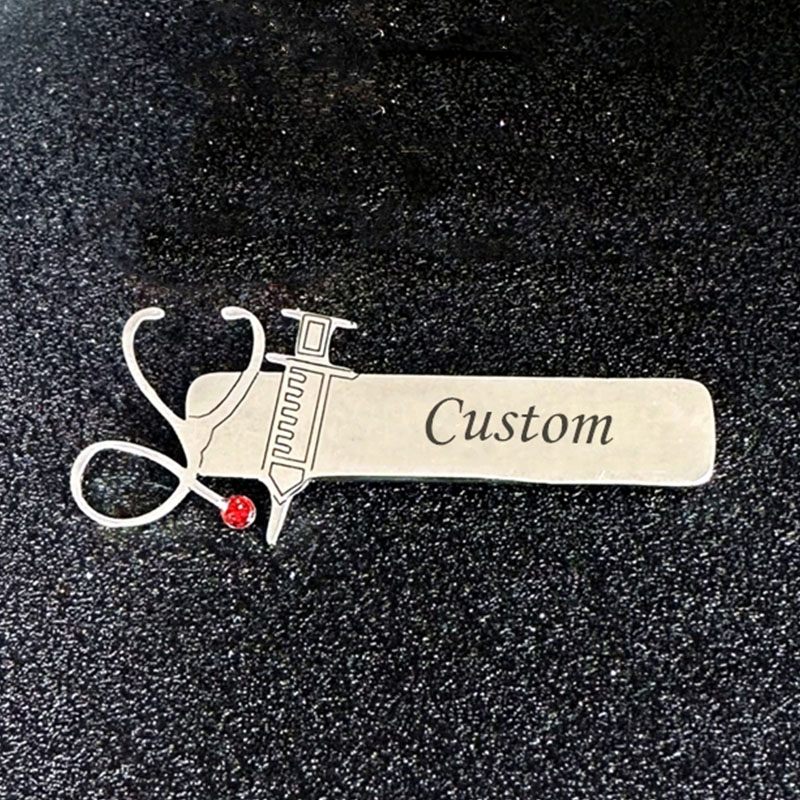 Embroidery Names - WLP Neue Mode Benutzerdefinierte Edelstahl Gravierte