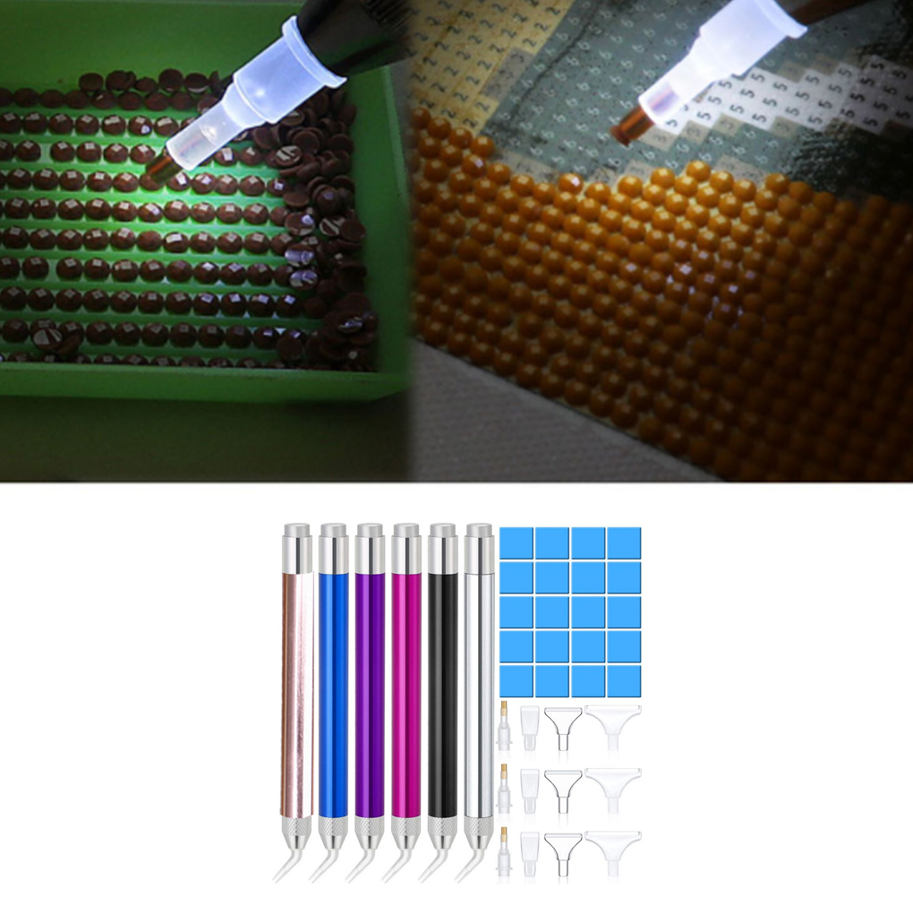 Embroidery Painting - Kristall Malerei Stift Set Tragbare Strass