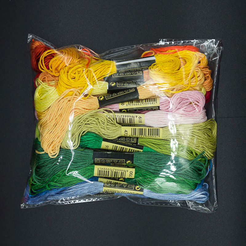 Embroidery Diy - C 24/100/50 Mehrfarbige Kreuzstich-Baumwollgarne Stickgarn-Set DIY
