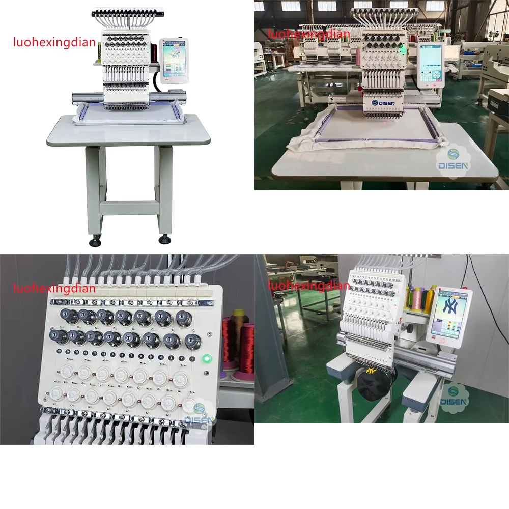 Embroidery Machine Barudan - Einköpfige Hochgeschwindigkeits-Vollautomatische Foto-Stickmaschine für Brother Tajima