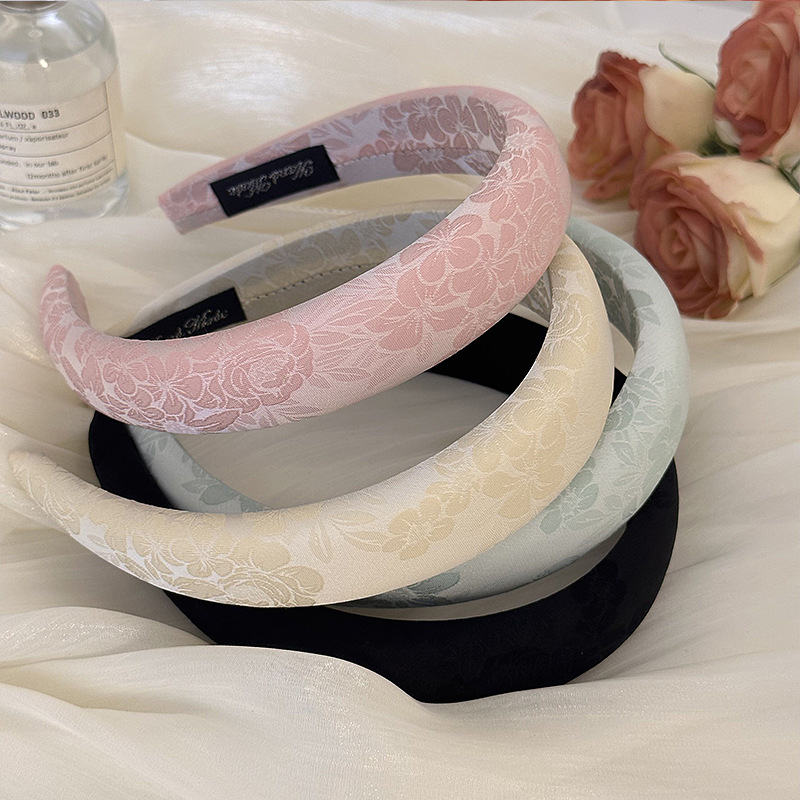 Embroidery Rose - Mode Frauen Stickerei Rose Blume Schwamm