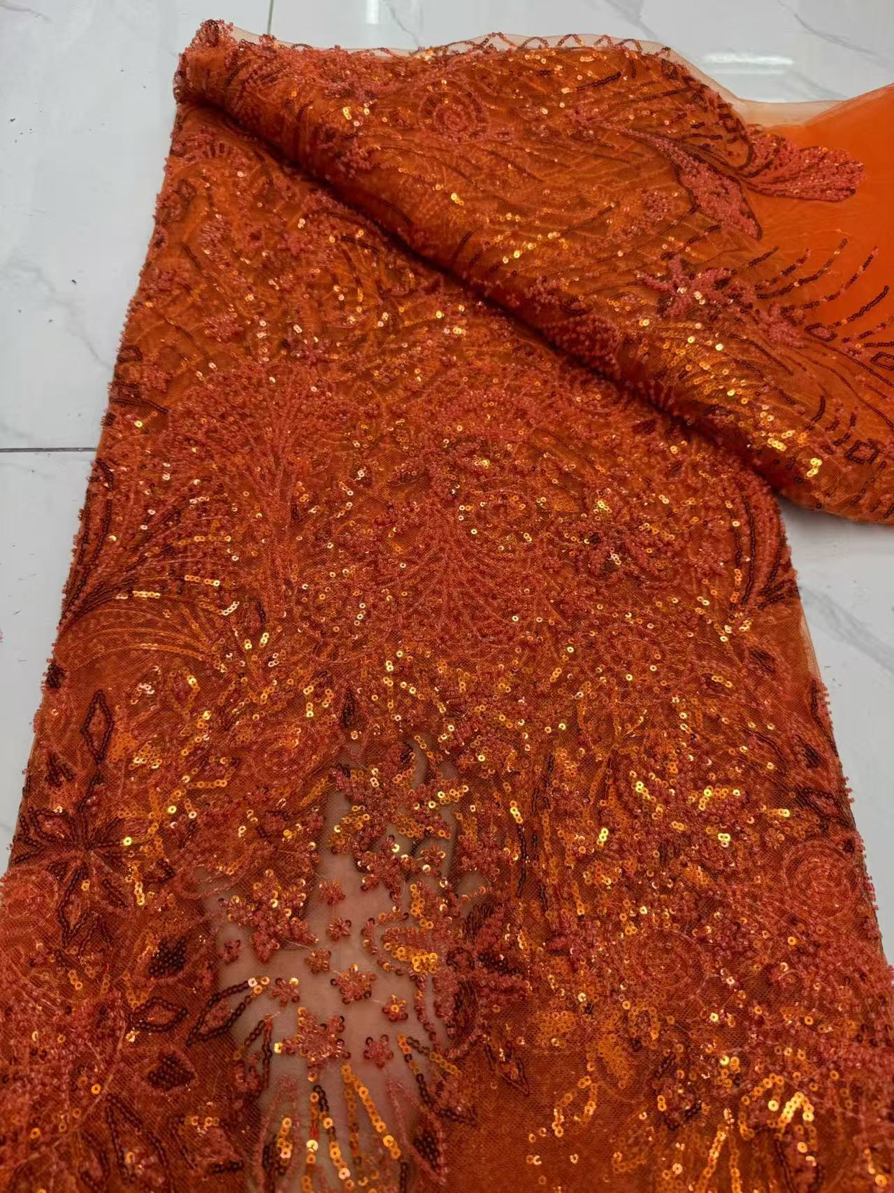 Hochwertige Stickerei, luxuriö – Embroidery Net Fabric Bewertung und Preis
