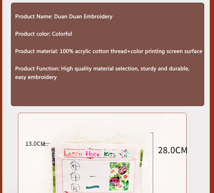 Bienenriegel-Haken-Set, Teppic – Embroidery Kiss Bewertung und Preis