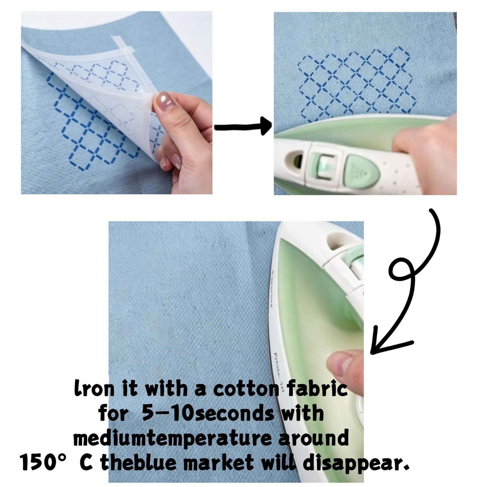 40g/Dose Hitze-entfernbarer St – Embroidery Diy Bewertung und Preis