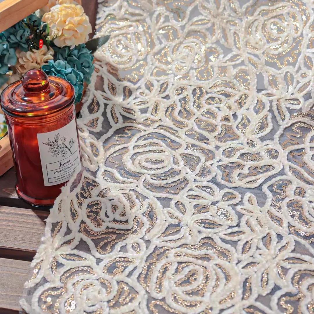 Europäischen Stil Modische Pai – Embroidery Rose Bewertung und Preis