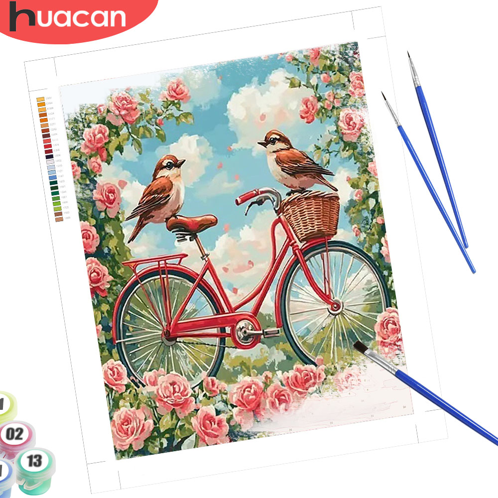 HUACAN DIY Malen nach Zahlen F – Embroidery Translate Bewertung und Preis