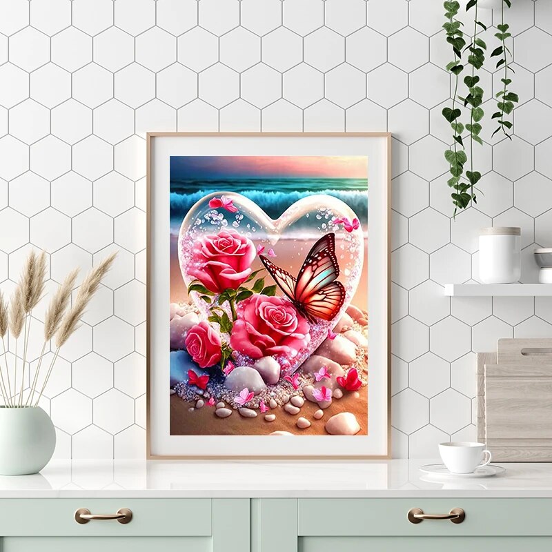 Schmetterling Diamant-Mosaik R – Embroidery Rose Bewertung und Preis