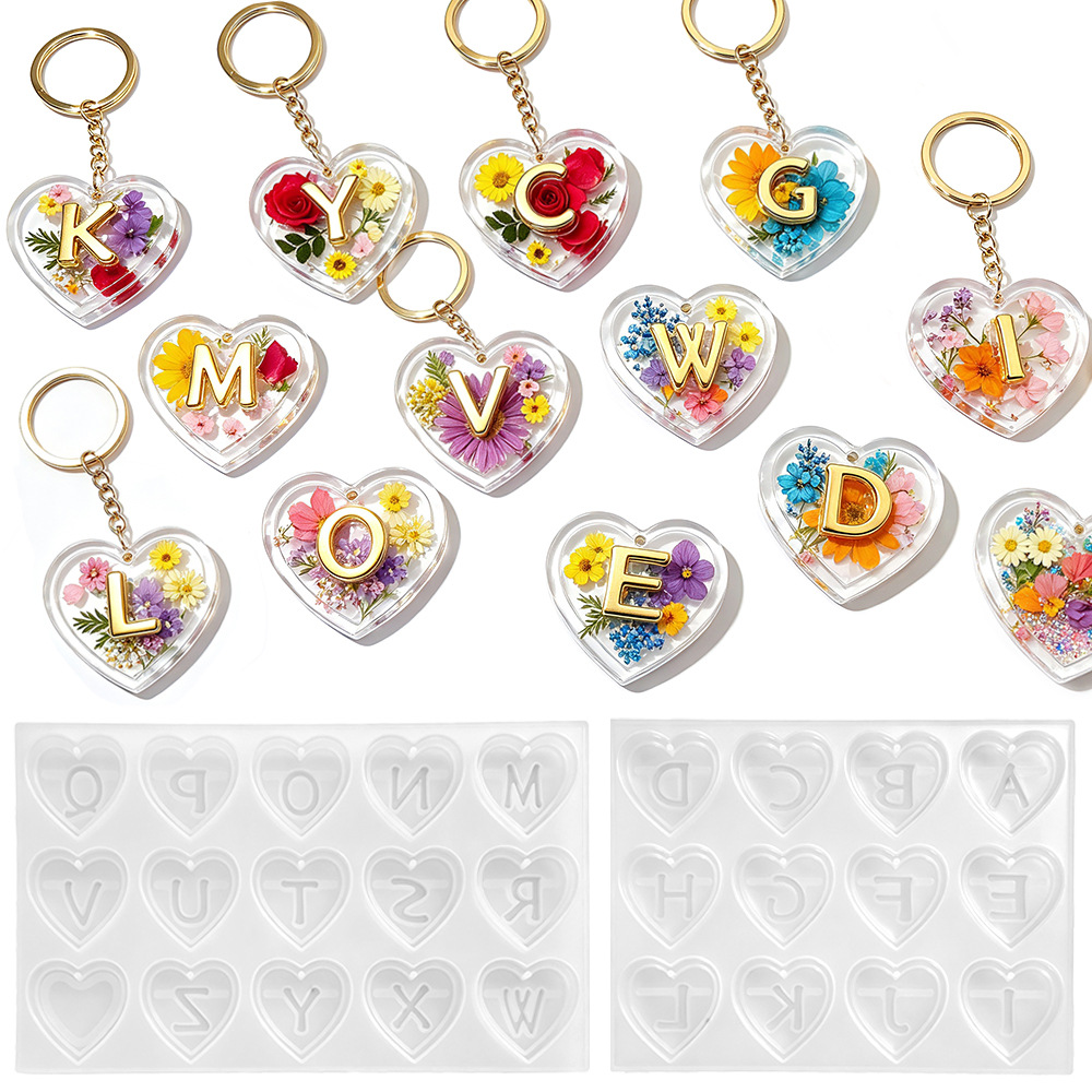 Komplette 26 Buchstaben & Herz – Embroidery Charm Bewertung und Preis
