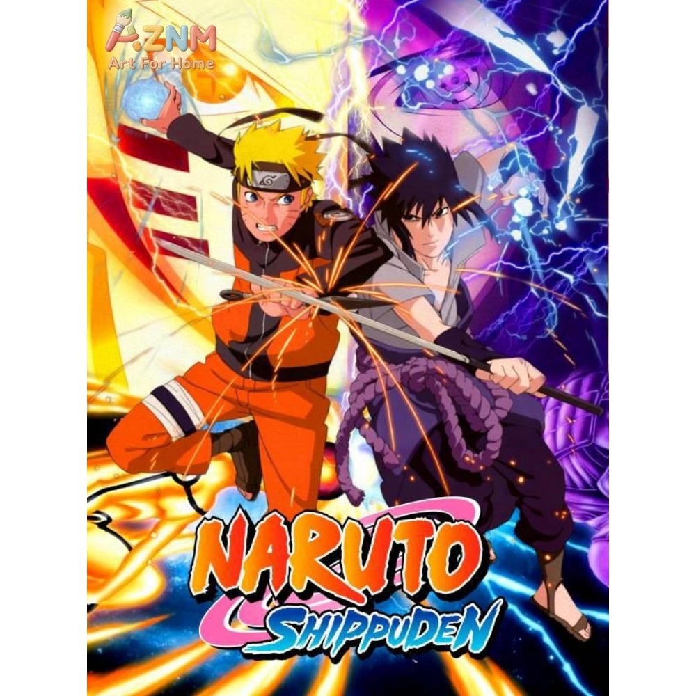 Rahmenloses 1-teiliges Naruto  – Embroidery Painting Bewertung und Preis