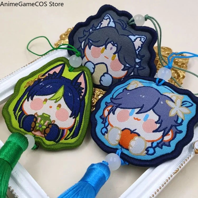Anime Genshin Impact Tartaglia – Embroidery Xmas Ornaments Bewertung und Preis