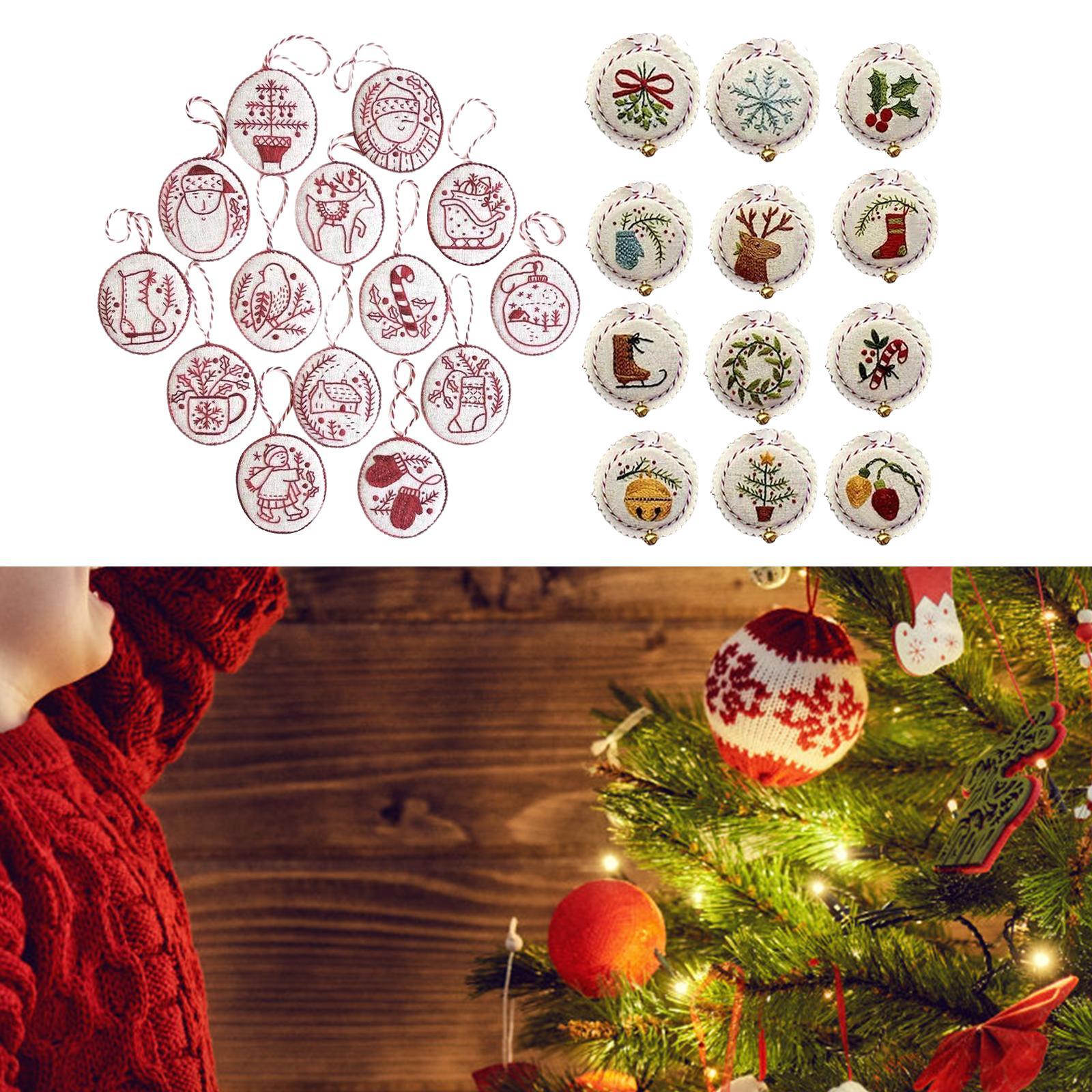 Handgesticktes Weihnachtsornam – Embroidery Xmas Ornaments Bewertung und Preis