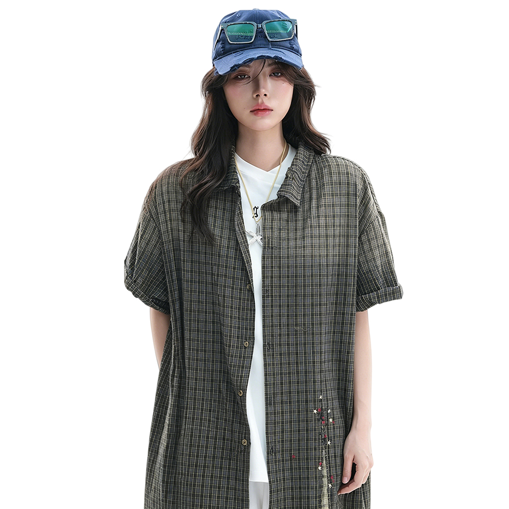Damenblusen und -hemden Vintag – Embroidery Gradient Bewertung und Preis