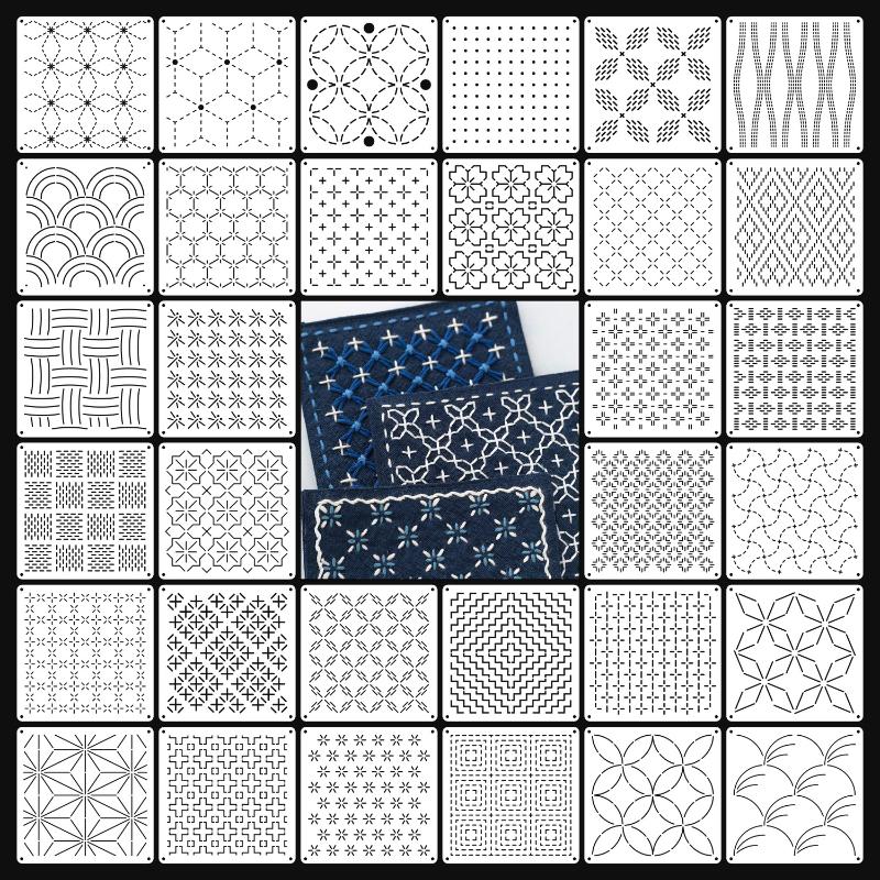 9/32-teiliges Sashiko-Stickere – Embroidery Diy Bewertung und Preis