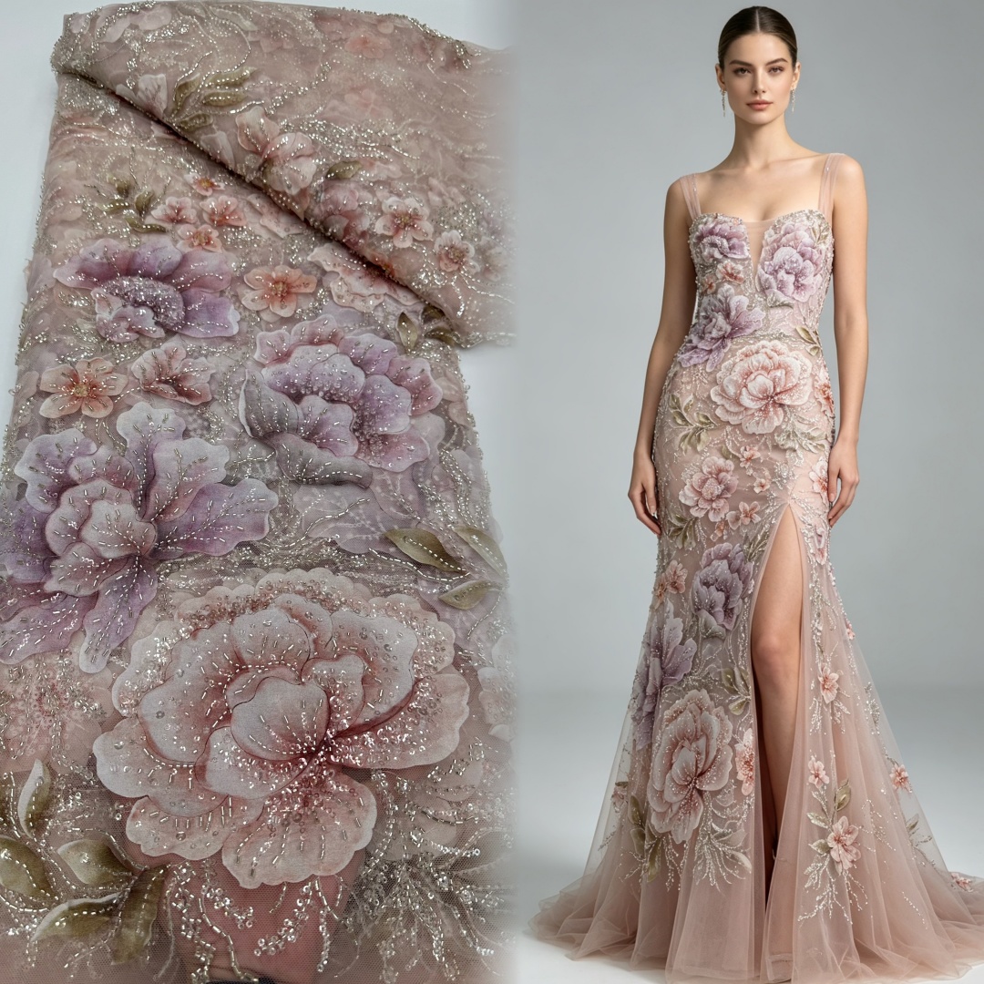 Heißer Verkauf Hochwertiger Pa – Embroidery Net Fabric Bewertung und Preis