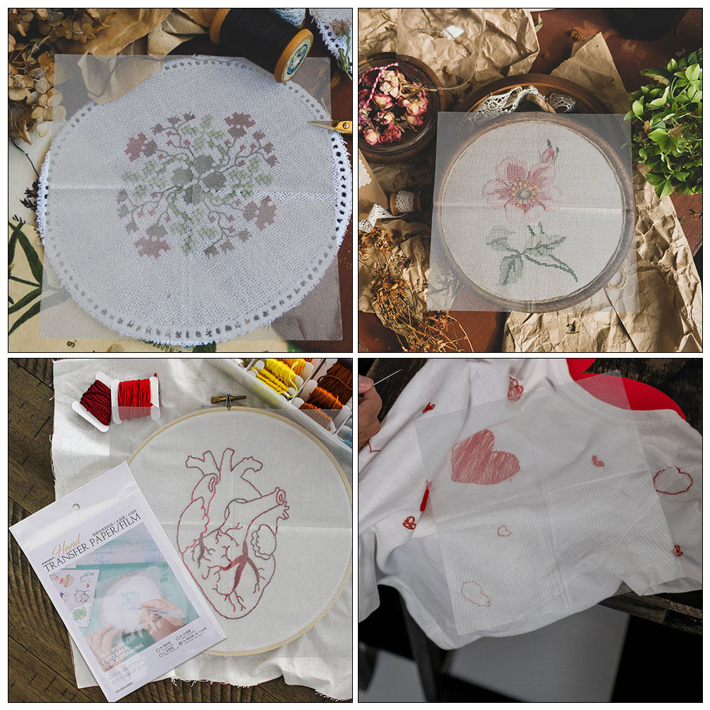 8-teiliges Wasserlösliches Sti – Embroidery Diy Bewertung und Preis