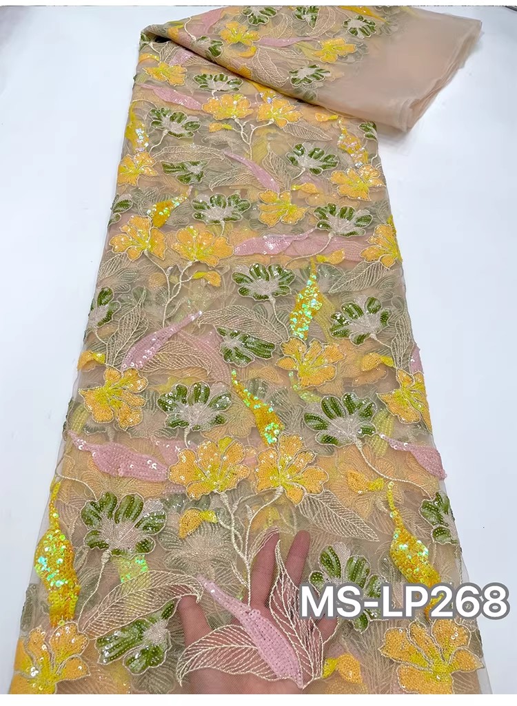 1 Yard Luxuriöser, zweifarbige – Embroidery Gradient Bewertung und Preis