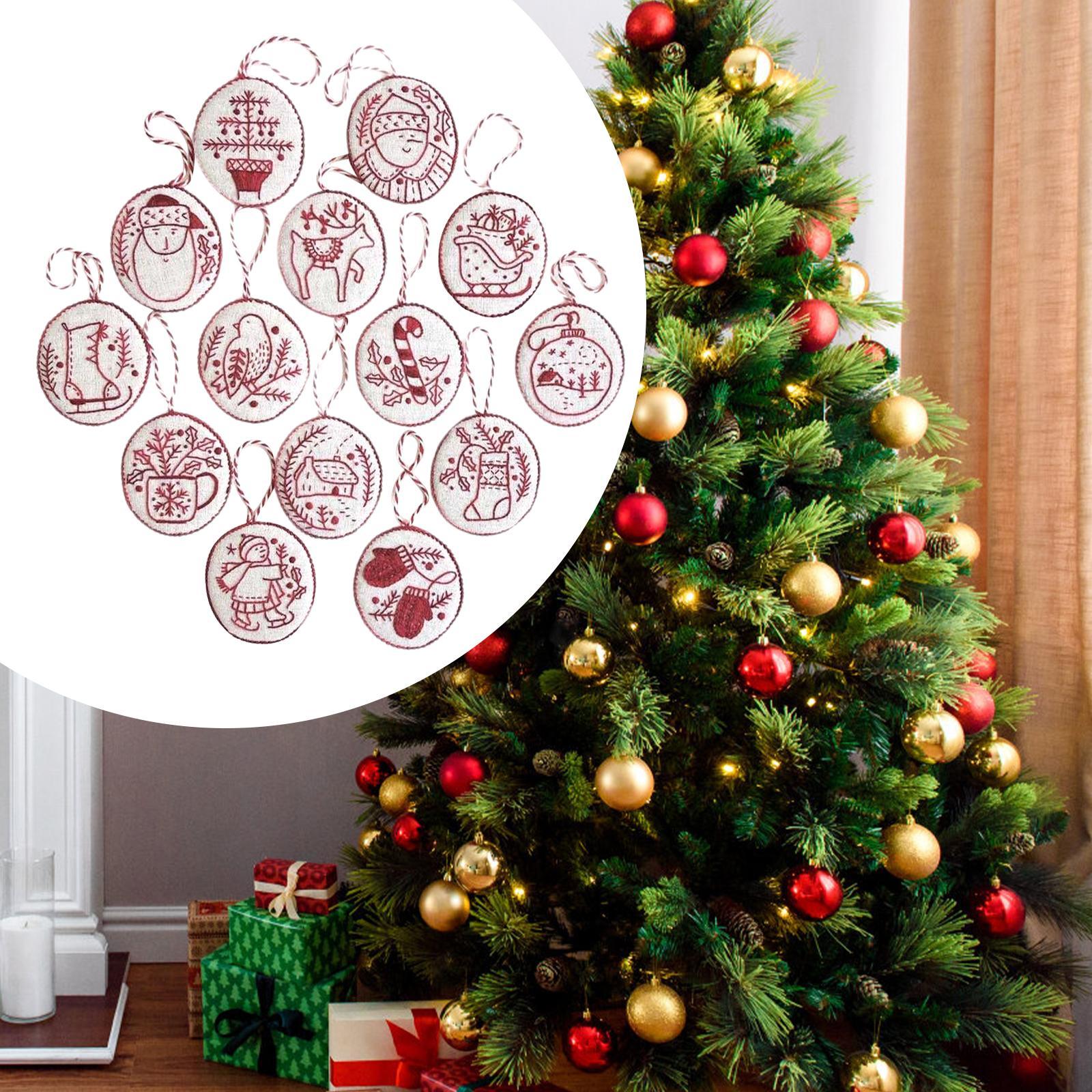 Handgesticktes Weihnachtsornam – Embroidery Xmas Ornaments Bewertung und Preis