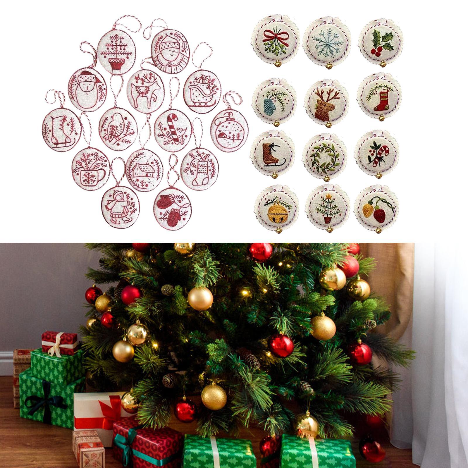 Handgesticktes Weihnachtsornam – Embroidery Xmas Ornaments Bewertung und Preis