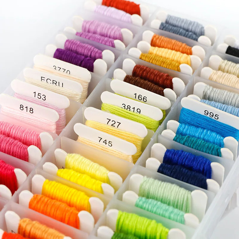 100% Baumwolle Stickgarn-Set m – Embroidery Diy Bewertung und Preis