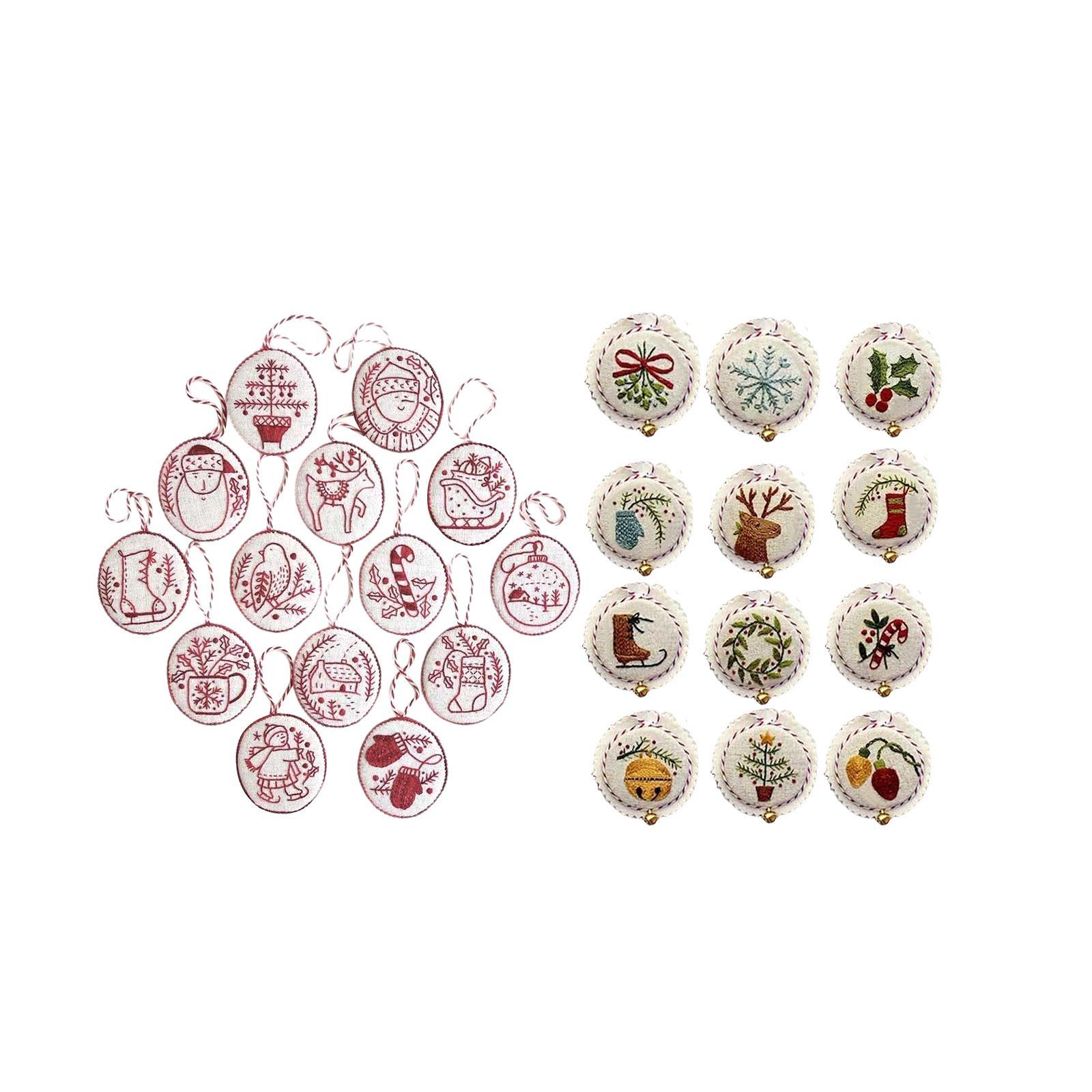Handgesticktes Weihnachtsornam – Embroidery Xmas Ornaments Bewertung und Preis